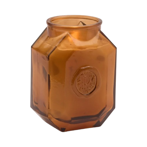 Botanica Leather & Smoke Amber Glass - 8 oz