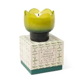 Verbena & Lemongrass Tulip Glass Candle